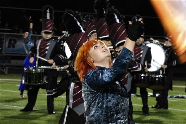 Broadneck High School Marching Band Performing